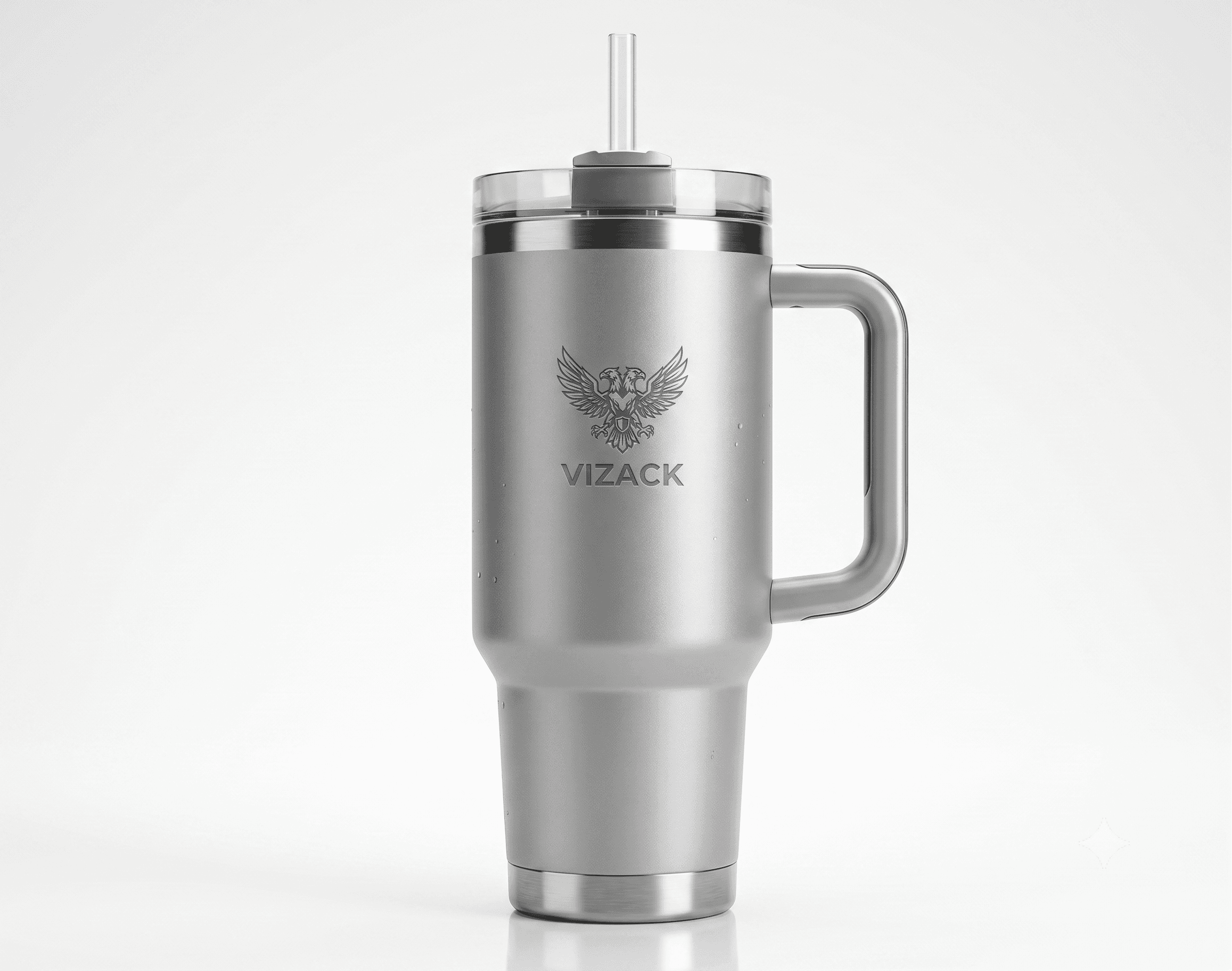 Vizack Matte Silver